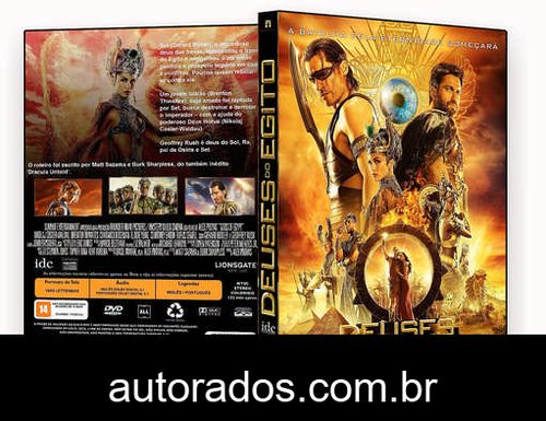 Deuses do Egito (2016) DVD-R OFICIAL –