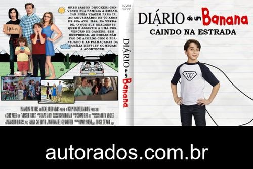 Diário de Um Banana: Caindo na Estrada (2017) DVD-R OFICIAL –