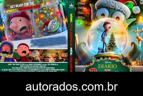 Diário de um Banana no Natal: Casa dos Horrores (2023) DVD-R AUTORADO –
