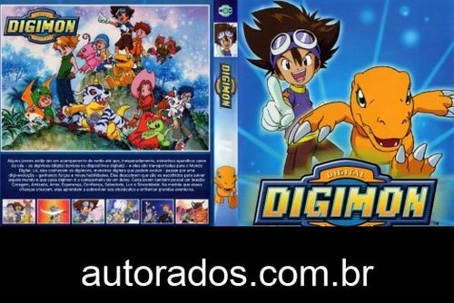Digimon 1ª temporada Completa (1999) DVD-R AUTORADO –