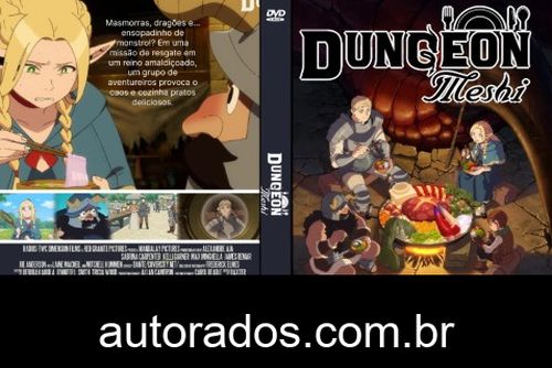Dungeon Meshi 1ª Temporada Completa (2024) DVD-R AUTORADO –