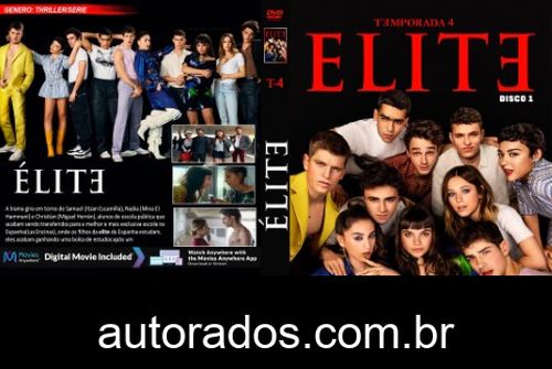 Elite – 4ª Temporada Completa (2021) DVD-R AUTORADO –