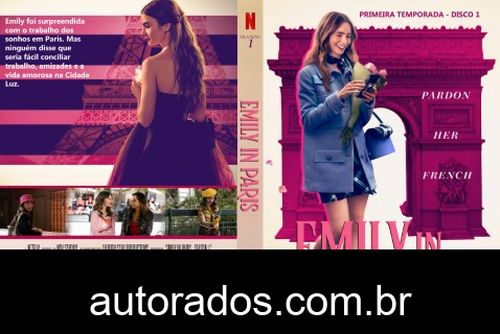 Emily em Paris 1ª Temporada Completa (2020) DVD-R AUTORADO –