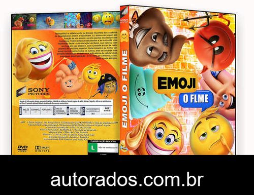 Emoji O Filme (2017) DVD-R OFICIAL –