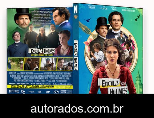 Enola Holmes (2020) DVD-R AUTORADO –