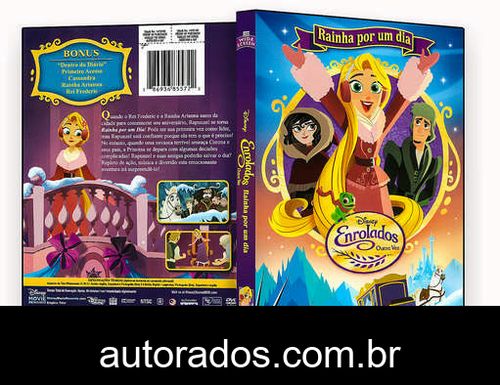 Enrolados Outra Vez Rainha Por Um Dia (2018) DVD-R OFICIAL –