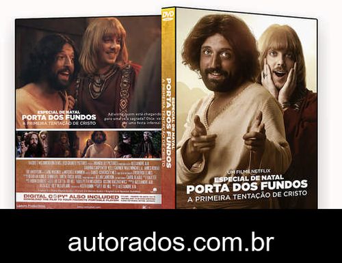 Especial de Natal Porta dos Fundos: A Primeira Tentação de Cristo (2019) DVD-R AUTORADO –