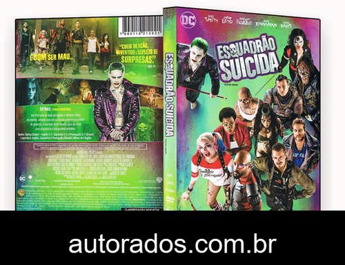 Esquadrão Suicida (2016) DVD-R OFICIAL –
