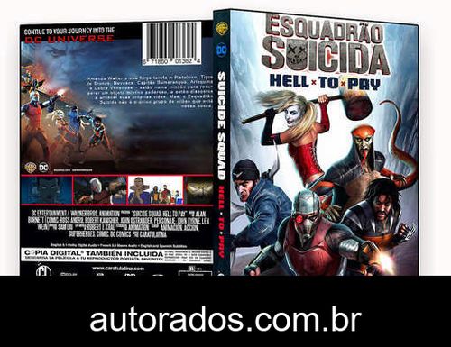 Esquadrão Suicida: Hell to Pay (2018) DVD-R OFICIAL –