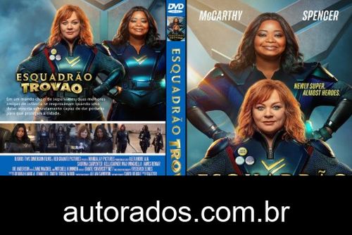 Esquadrão Trovão (2021) DVD-R AUTORADO –
