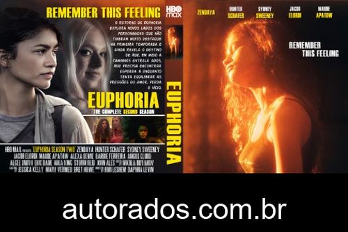 Euphoria 2ª Temporada Completa (2022) DVD-R AUTORADO –
