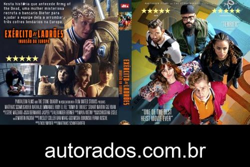Exército de Ladrões: Invasão da Europa (2021) DVD-R AUTORADO –