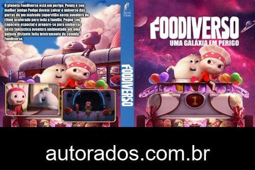 Foodiverso: Uma Galáxia em Perigo (2023) DVD-R AUTORADO –