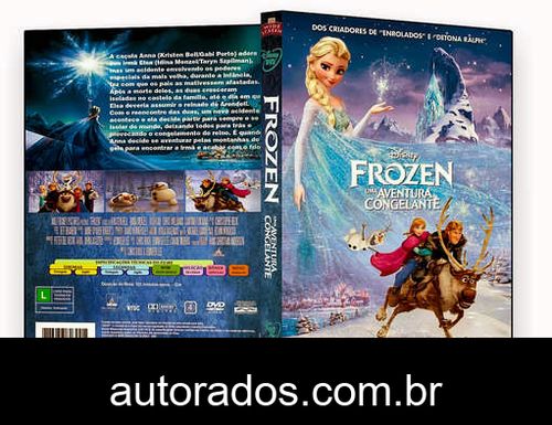 Frozen: Uma Aventura Congelante (2014) DVD-R OFICIAL –