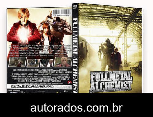 FullMetal Alchemist (2018) DVD-R AUTORADO –