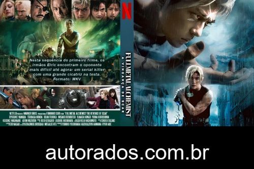 Fullmetal Alchemist: A Vingança de Scar (2022) DVD-R AUTORADO –