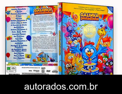 Galinha Pintadinha 10 Anos (2016) DVD-R OFICIAL –
