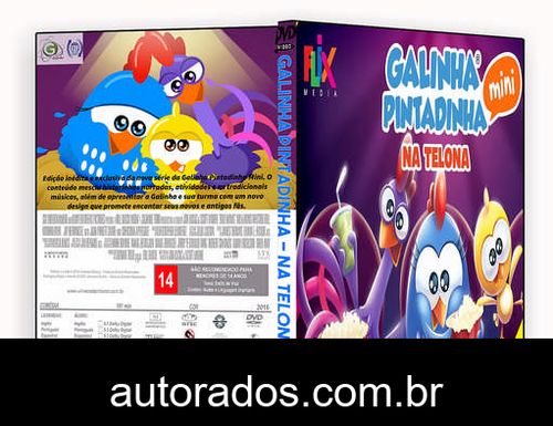 Galinha Pintadinha Mini (2016) DVD-R AUTORADO –