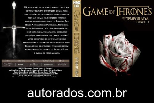 Game of Thrones – 5ª Temporada Completa (2015) DVD-R AUTORADO –