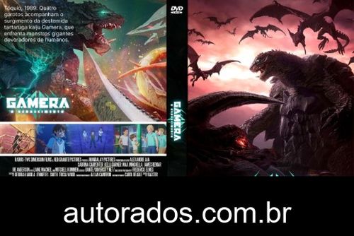 Gamera: O Renascimento 1ª Temporada Completa (2023) DVD-R AUTORADO –