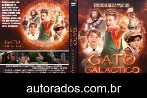 Gato Galáctico e o feitiço do tempo (2024) DVD-R AUTORADO –