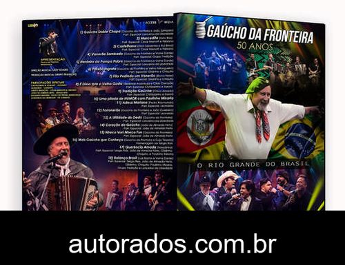 Gaúcho da Fronteira 50 Anos (2019) DVD-R OFICIAL –