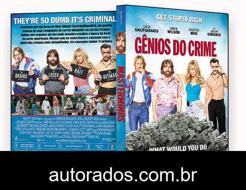 Gênios do Crime (2016) DVD-R OFICIAL –