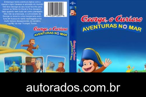 George, o Curioso: Aventuras no Mar (2023) DVD-R AUTORADO –