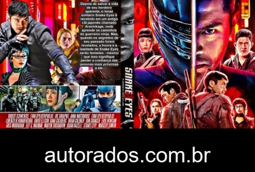 G.I. Joe Origens: Snake Eyes (2021) DVD-R OFICIAL –