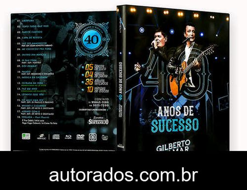 Gilberto & Gilmar 40 Anos De Sucesso (2019) DVD-R OFICIAL –