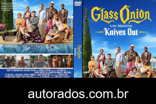 Glass Onion: Um Mistério Knives Out (2022) DVD-R AUTORADO –