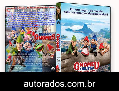 Gnomeu e Julieta O Mistério do Jardim (2018) DVD-R OFICIAL –