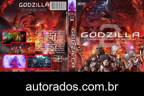 Godzilla Cidade no Limiar da Batalha (2018) DVD-R AUTORADO –
