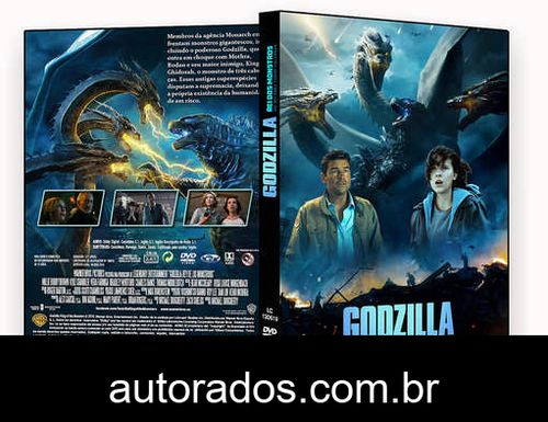 Godzilla II – Rei dos Monstros (2019) DVD-R OFICIAL –