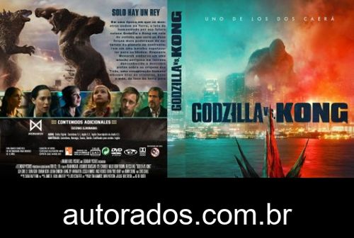 Godzilla vs. Kong (2021) DVD-R OFICIAL –
