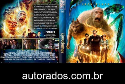 Goosebumps Monstros e Arrepios (2016) DVD-R OFICIAL –