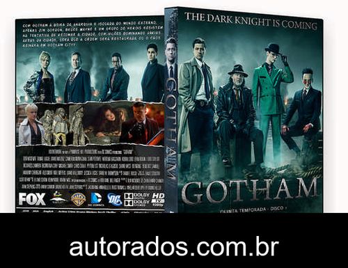 Gotham 5ª Temporada Completa (2019) DVD-R AUTORADO –