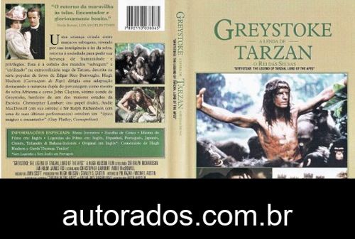 Greystoke: A Lenda de Tarzan, o Rei da Selva (1984) DVD-R AUTORADO –