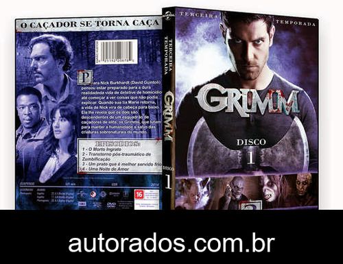 Grimm 3ª Temporada Completa (2014) DVD-R OFICIAL –