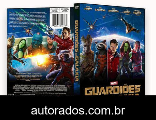 Guardiões da Galáxia (2014) DVD-R OFICIAL –
