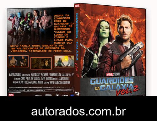 Guardiões da Galáxia Vol. 2 (2017) DVD-R OFICIAL –