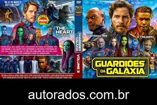 Guardiões da Galáxia: Vol. 3 (2023) DVD-R OFICIAL –