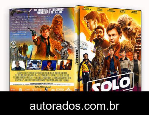 Han Solo Uma História Star Wars (2018) DVD-R OFICIAL –