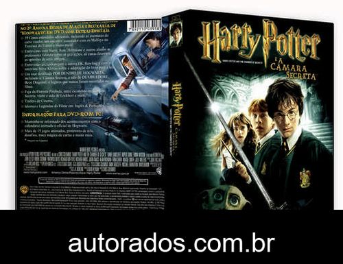 Harry Potter e a Câmara Secreta (2002) DVD-R OFICIAL –