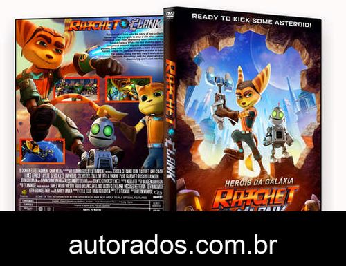 Heróis da Galáxia: Ratchet e Clank (2016) DVD-R OFICIAL –