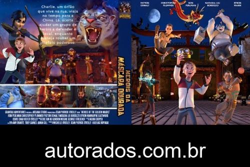 Heróis da Máscara Dourada (2023) DVD-R AUTORADO –
