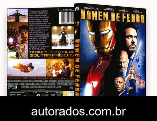 Homem de Ferro (2008) DVD-R OFICIAL –