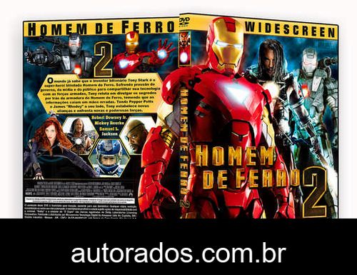 Homem de Ferro 2 (2010) DVD-R OFICIAL –