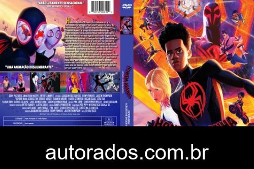 Homem-Aranha: Através do Aranhaverso (2023) DVD-R AUTORADO –
