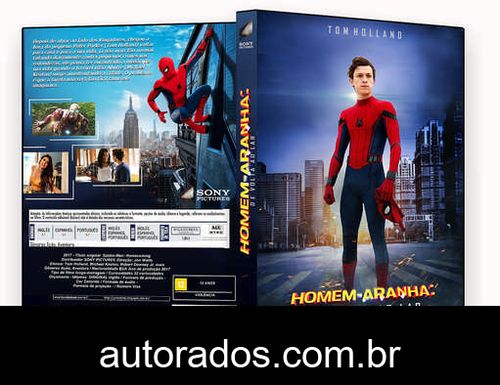 Homem-Aranha De Volta ao Lar (2017) DVD-R OFICIAL –